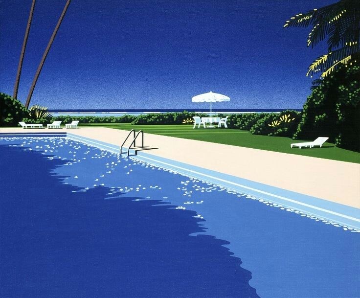 Pool Side — Hiroshi Nagai